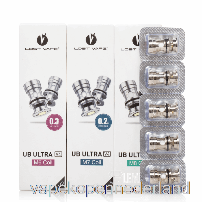 Elektronische Sigaret Vape Verloren Vape Ultra Boost Vervangende Spoelen 0.3ohm M1 Spoelen (niet Meer Leverbaar)